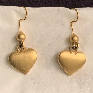 Heart Drop Earrings